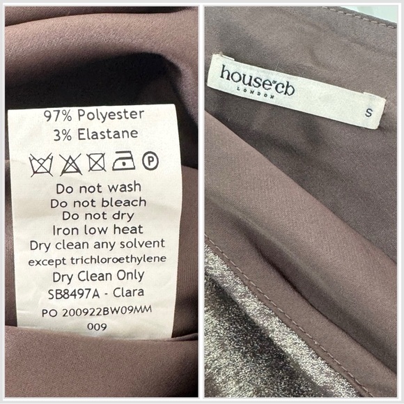 House of CB 'Clara'  Maxi Skirt and Giulia top Shimmer Metallic - Picture 14 of 16